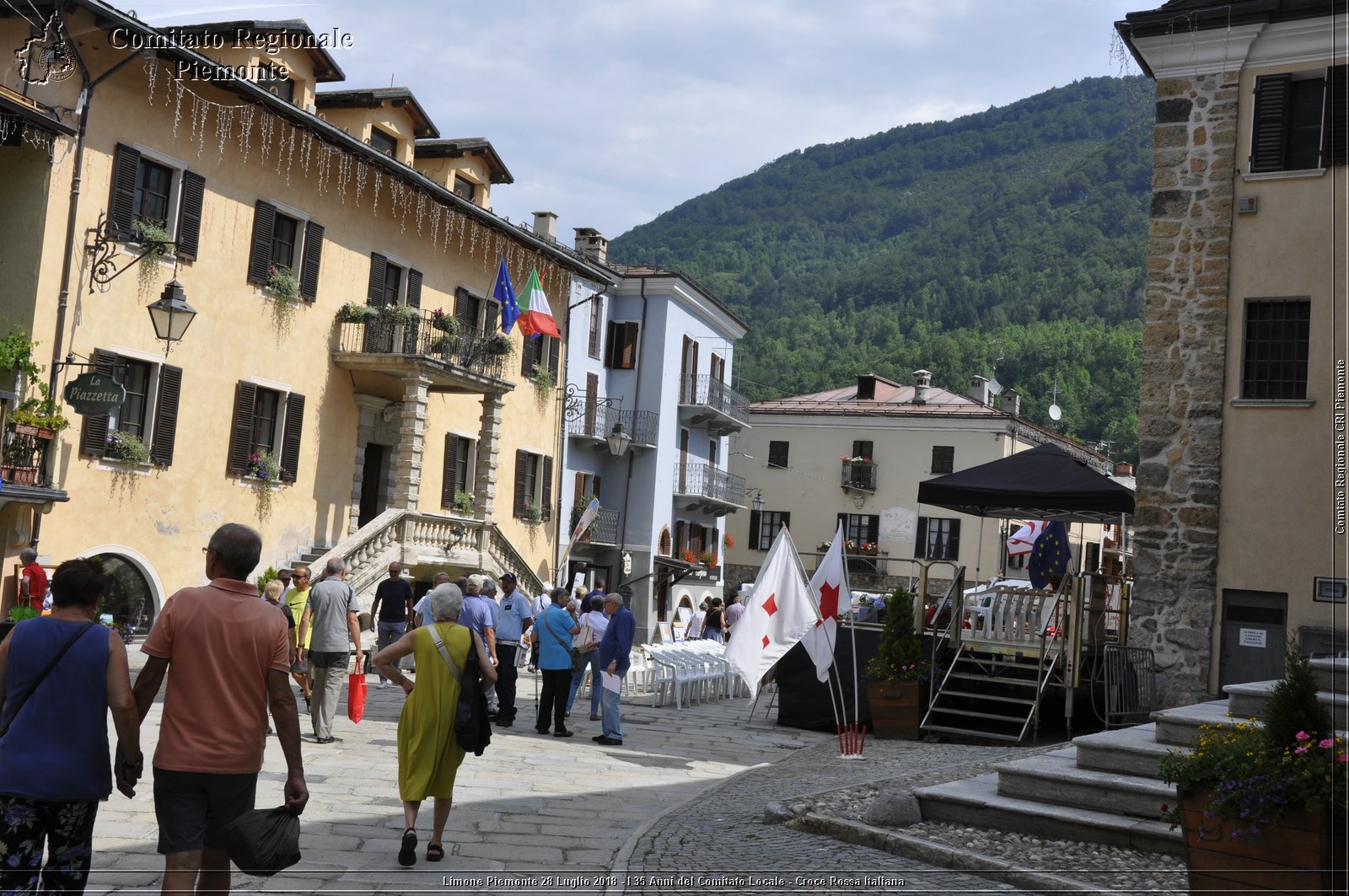 Limone Piemonte 28 Luglio 2018 - I 35 Anni del Comitato Locale - Croce Rossa Italiana - Comitato Regionale del Piemonte