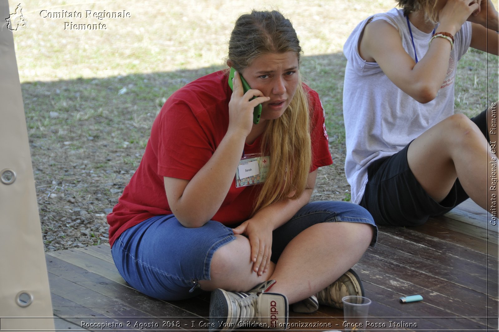 Roccapietra 2 Agosto 2018 - I Care Your Children, l'organizzazione - Croce Rossa Italiana- Comitato Regionale del Piemonte