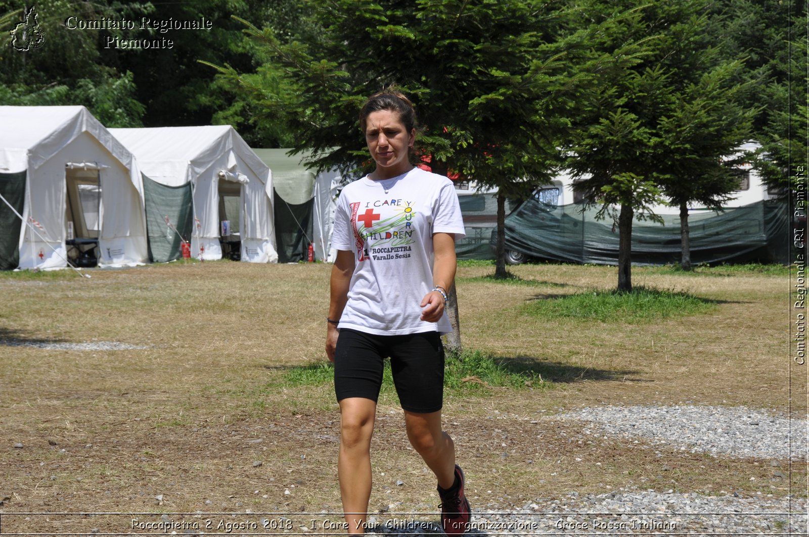 Roccapietra 2 Agosto 2018 - I Care Your Children, l'organizzazione - Croce Rossa Italiana- Comitato Regionale del Piemonte