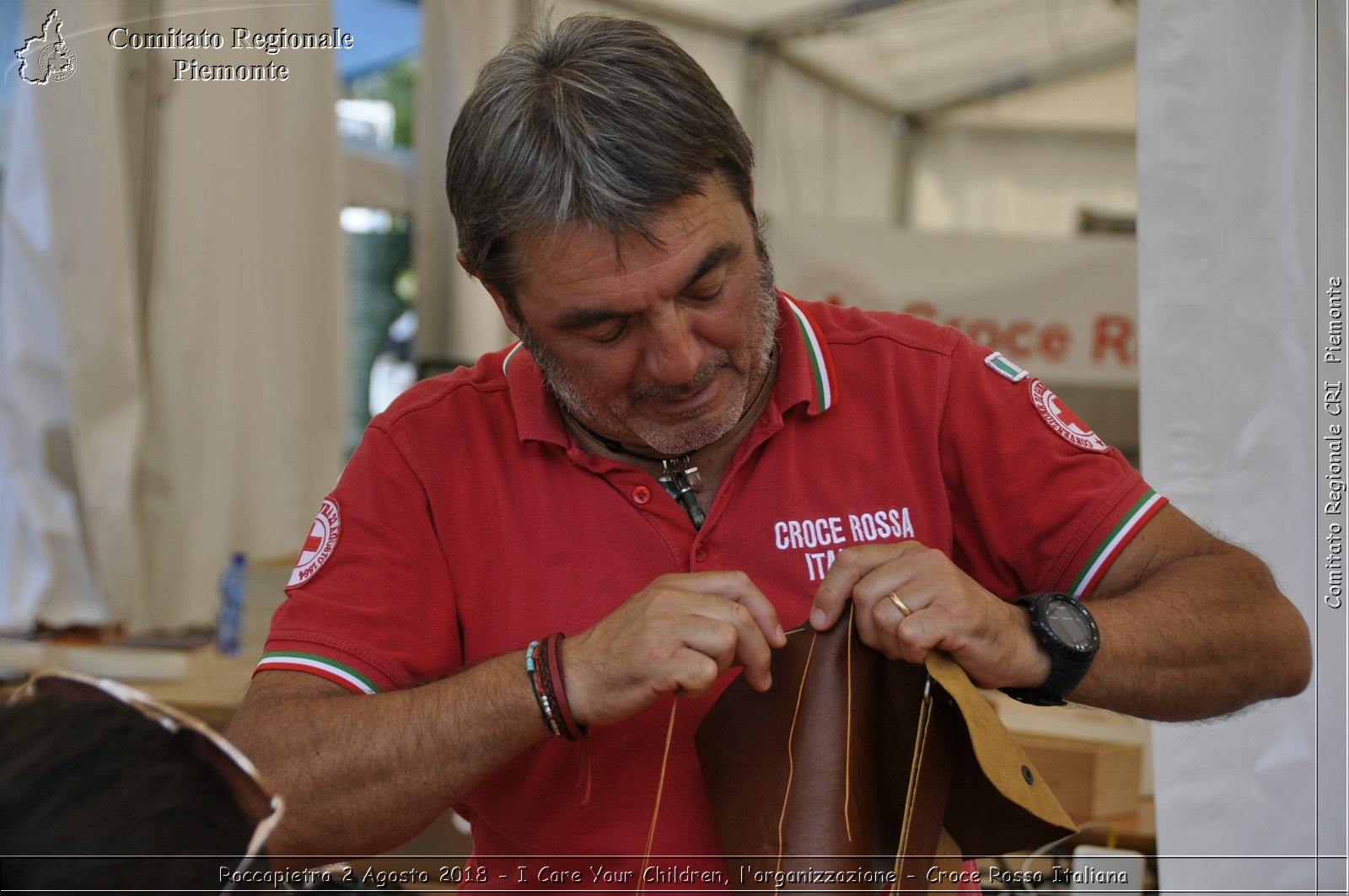 Roccapietra 2 Agosto 2018 - I Care Your Children, l'organizzazione - Croce Rossa Italiana- Comitato Regionale del Piemonte