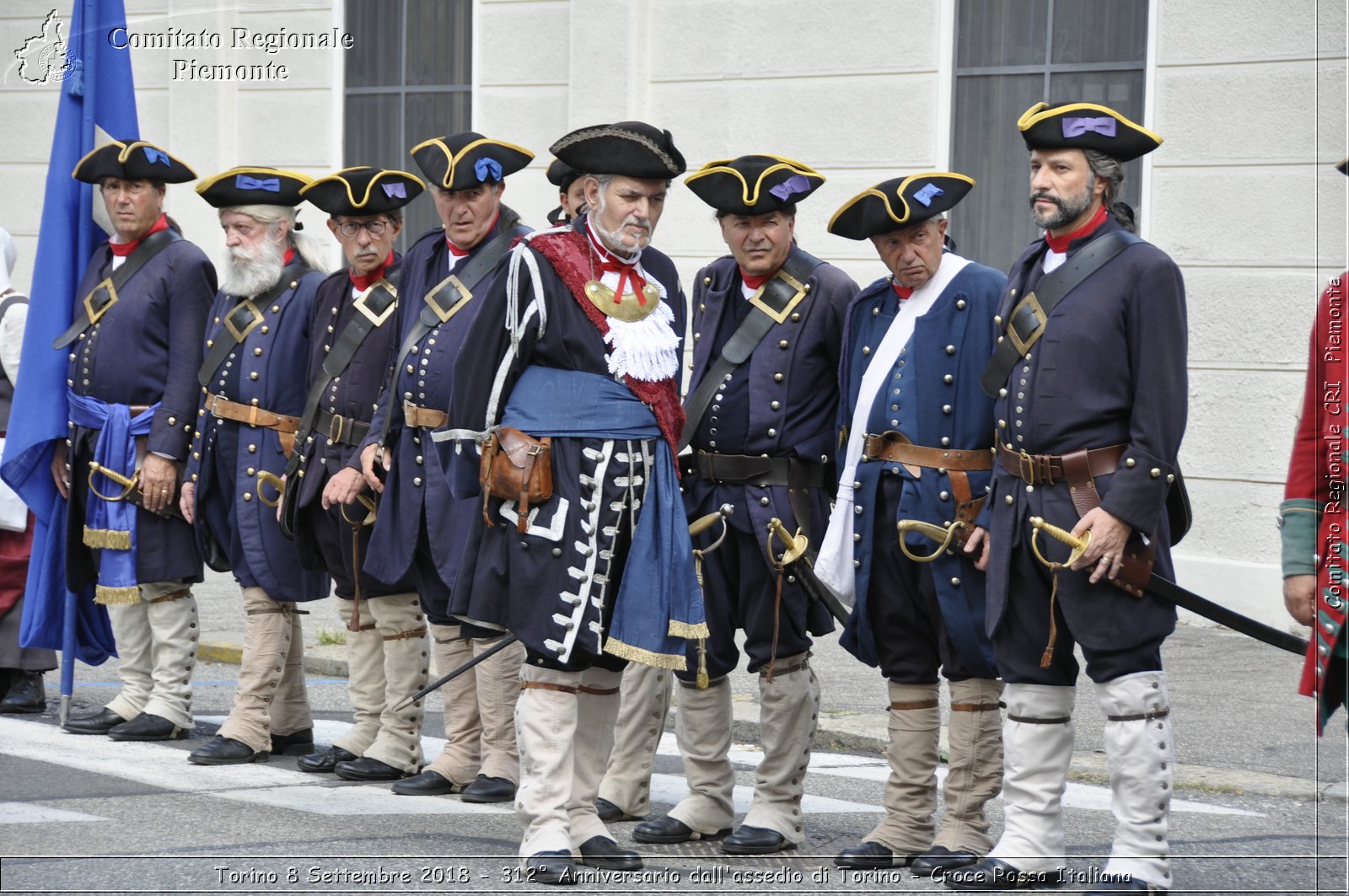 Torino 8 Settembre 2018 - 312 Anniversario dall'assedio di Torino - Croce Rossa Italiana- Comitato Regionale del Piemonte