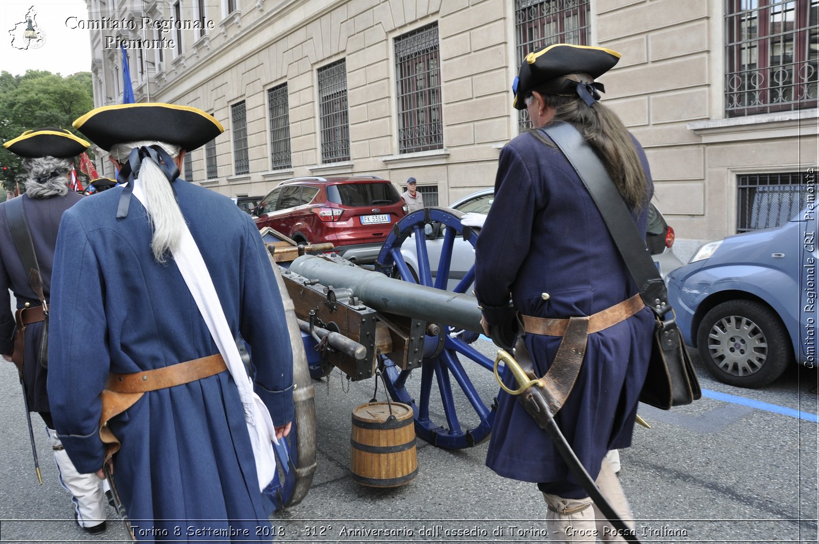 Torino 8 Settembre 2018 - 312 Anniversario dall'assedio di Torino - Croce Rossa Italiana- Comitato Regionale del Piemonte