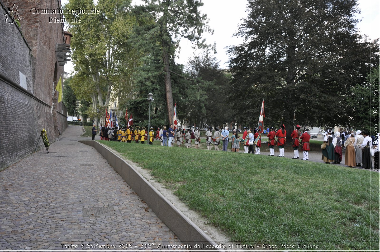 Torino 8 Settembre 2018 - 312 Anniversario dall'assedio di Torino - Croce Rossa Italiana- Comitato Regionale del Piemonte