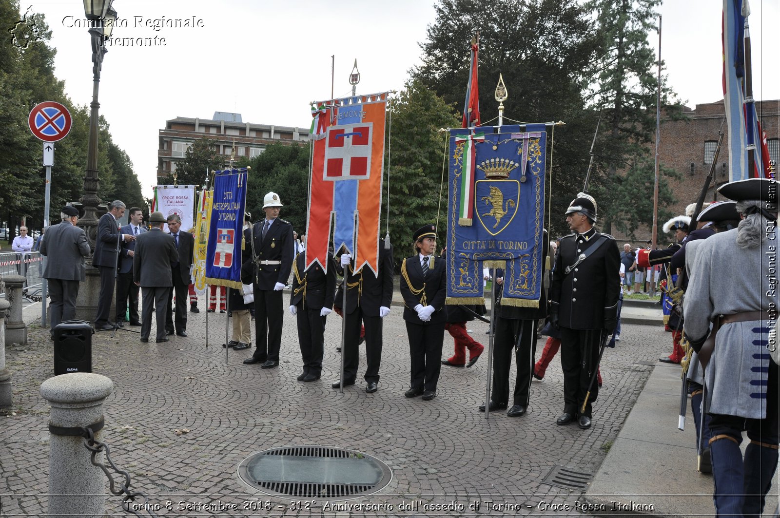 Torino 8 Settembre 2018 - 312 Anniversario dall'assedio di Torino - Croce Rossa Italiana- Comitato Regionale del Piemonte