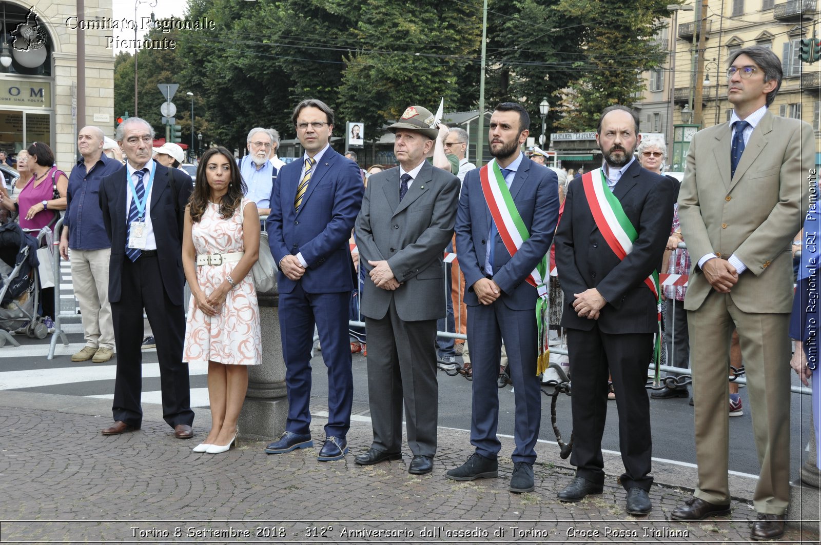 Torino 8 Settembre 2018 - 312 Anniversario dall'assedio di Torino - Croce Rossa Italiana- Comitato Regionale del Piemonte