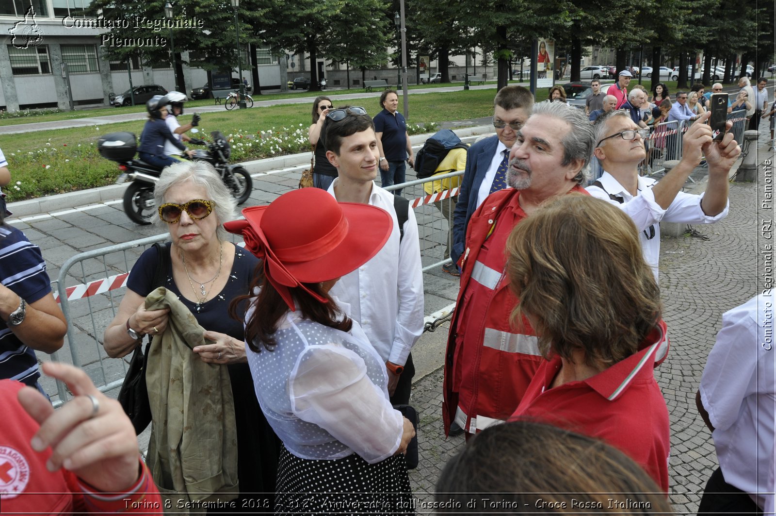 Torino 8 Settembre 2018 - 312 Anniversario dall'assedio di Torino - Croce Rossa Italiana- Comitato Regionale del Piemonte