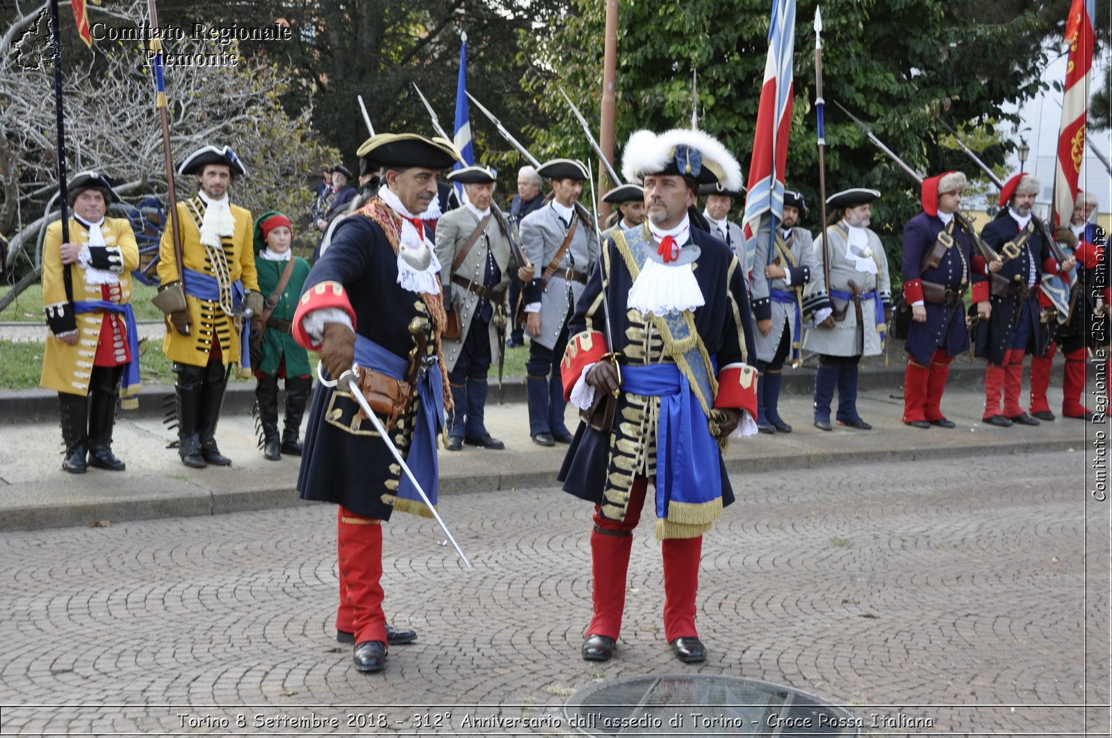 Torino 8 Settembre 2018 - 312 Anniversario dall'assedio di Torino - Croce Rossa Italiana- Comitato Regionale del Piemonte