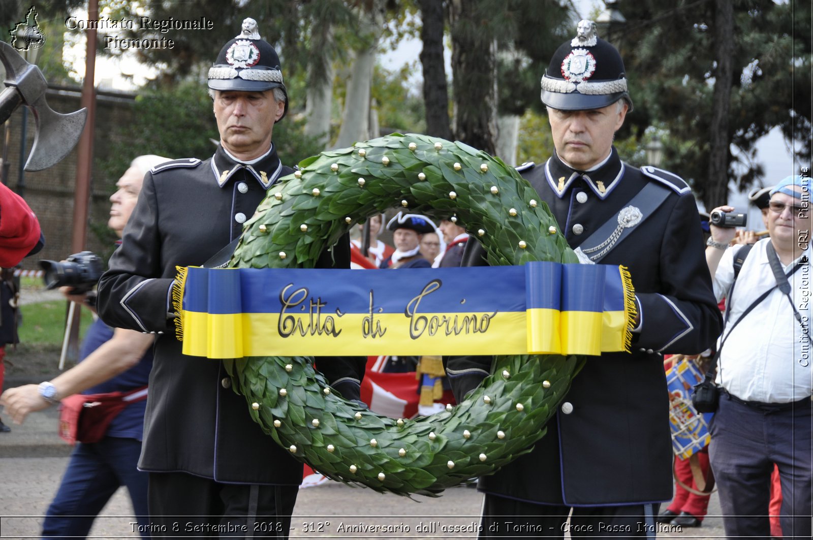 Torino 8 Settembre 2018 - 312 Anniversario dall'assedio di Torino - Croce Rossa Italiana- Comitato Regionale del Piemonte