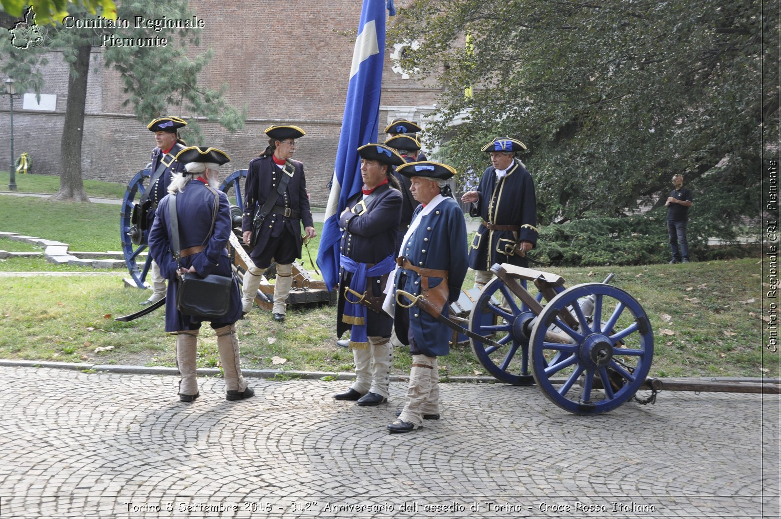 Torino 8 Settembre 2018 - 312 Anniversario dall'assedio di Torino - Croce Rossa Italiana- Comitato Regionale del Piemonte