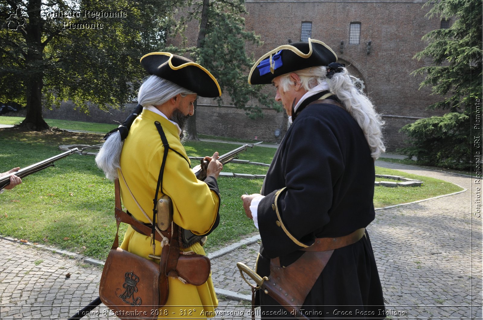 Torino 8 Settembre 2018 - 312 Anniversario dall'assedio di Torino - Croce Rossa Italiana- Comitato Regionale del Piemonte