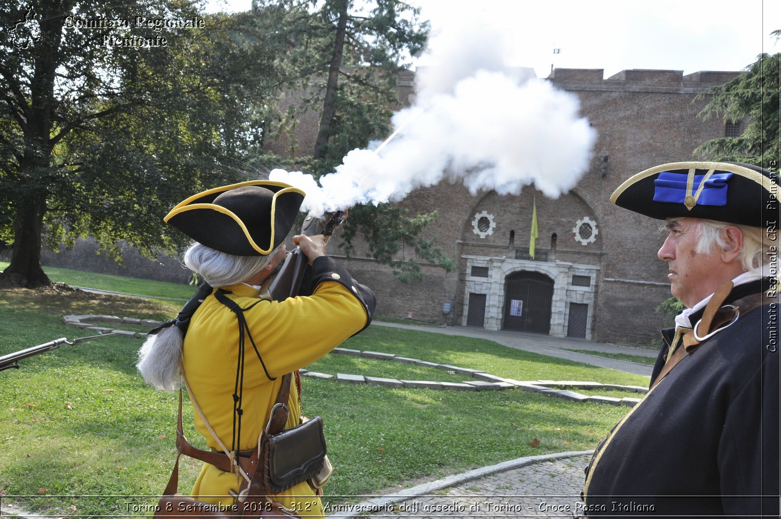 Torino 8 Settembre 2018 - 312 Anniversario dall'assedio di Torino - Croce Rossa Italiana- Comitato Regionale del Piemonte