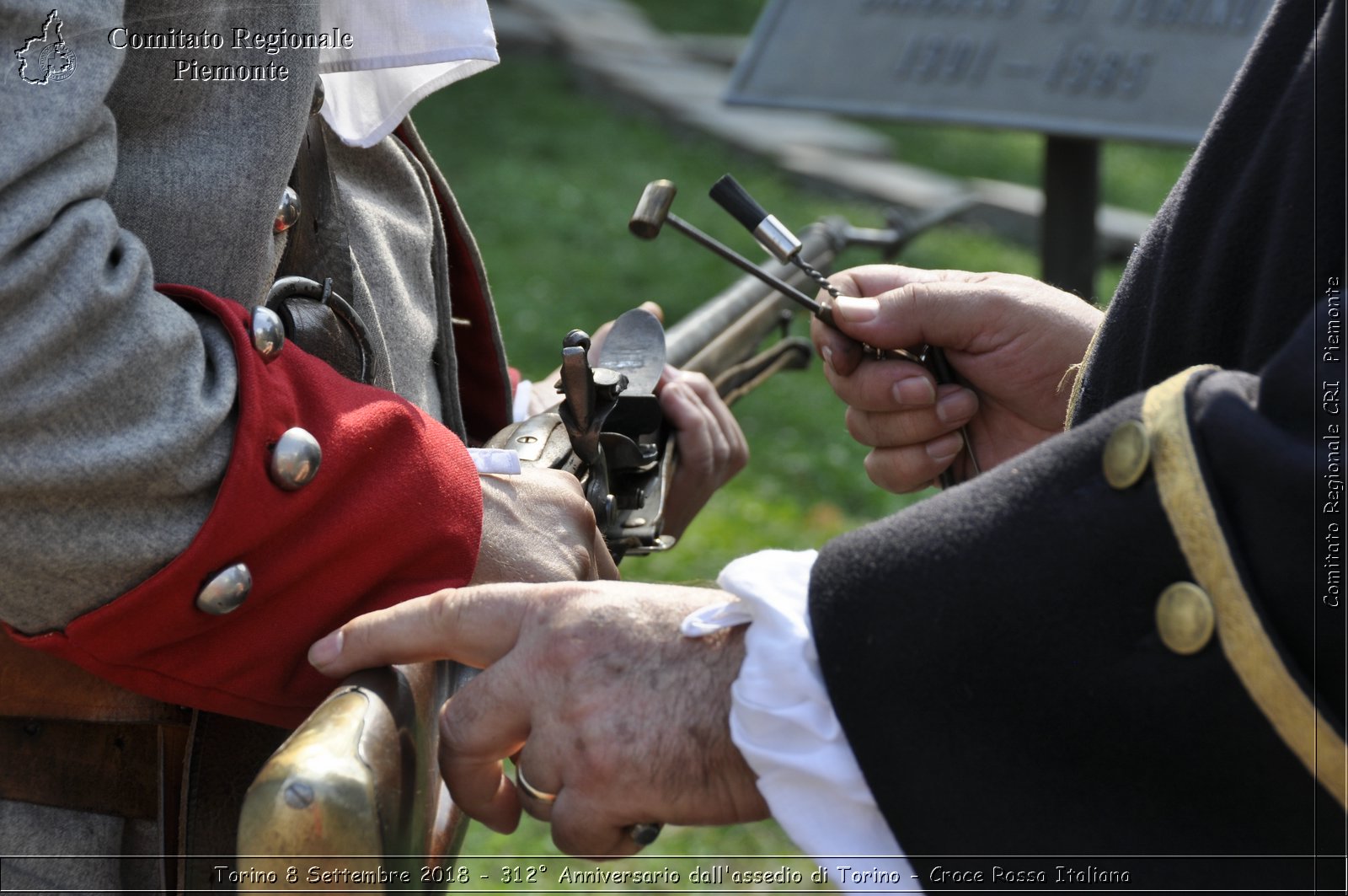 Torino 8 Settembre 2018 - 312 Anniversario dall'assedio di Torino - Croce Rossa Italiana- Comitato Regionale del Piemonte