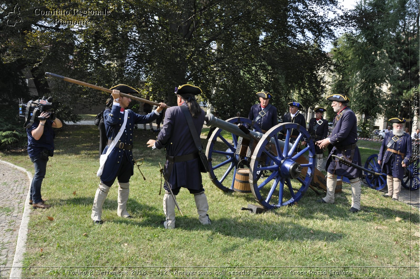 Torino 8 Settembre 2018 - 312 Anniversario dall'assedio di Torino - Croce Rossa Italiana- Comitato Regionale del Piemonte