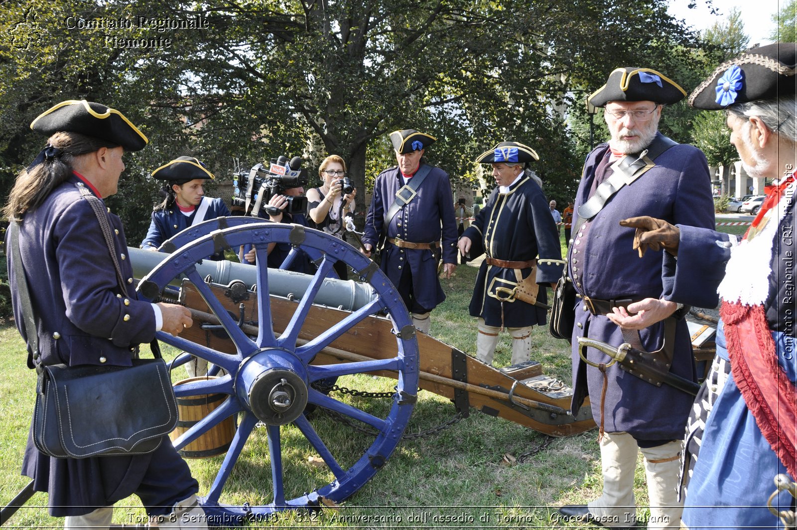 Torino 8 Settembre 2018 - 312 Anniversario dall'assedio di Torino - Croce Rossa Italiana- Comitato Regionale del Piemonte