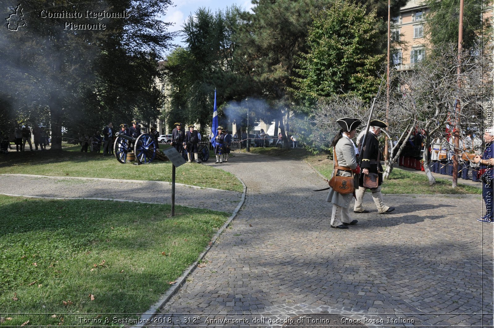 Torino 8 Settembre 2018 - 312 Anniversario dall'assedio di Torino - Croce Rossa Italiana- Comitato Regionale del Piemonte