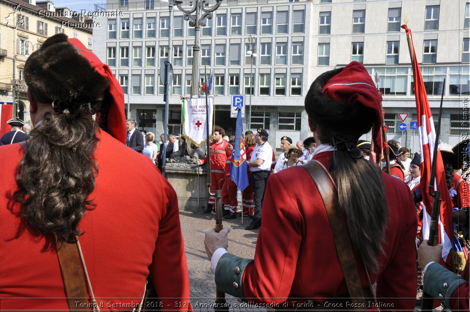 Torino 8 Settembre 2018 - 312 Anniversario dall'assedio di Torino - Croce Rossa Italiana- Comitato Regionale del Piemonte