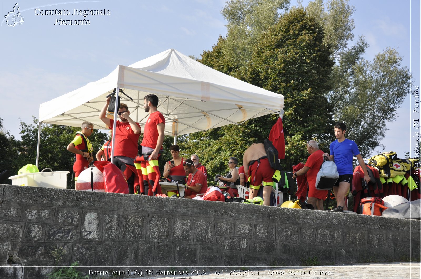 Dormelletto (NO) 15 Settembre 2018 - Gli InCRIdibili - Croce Rossa Italiana- Comitato Regionale del Piemonte