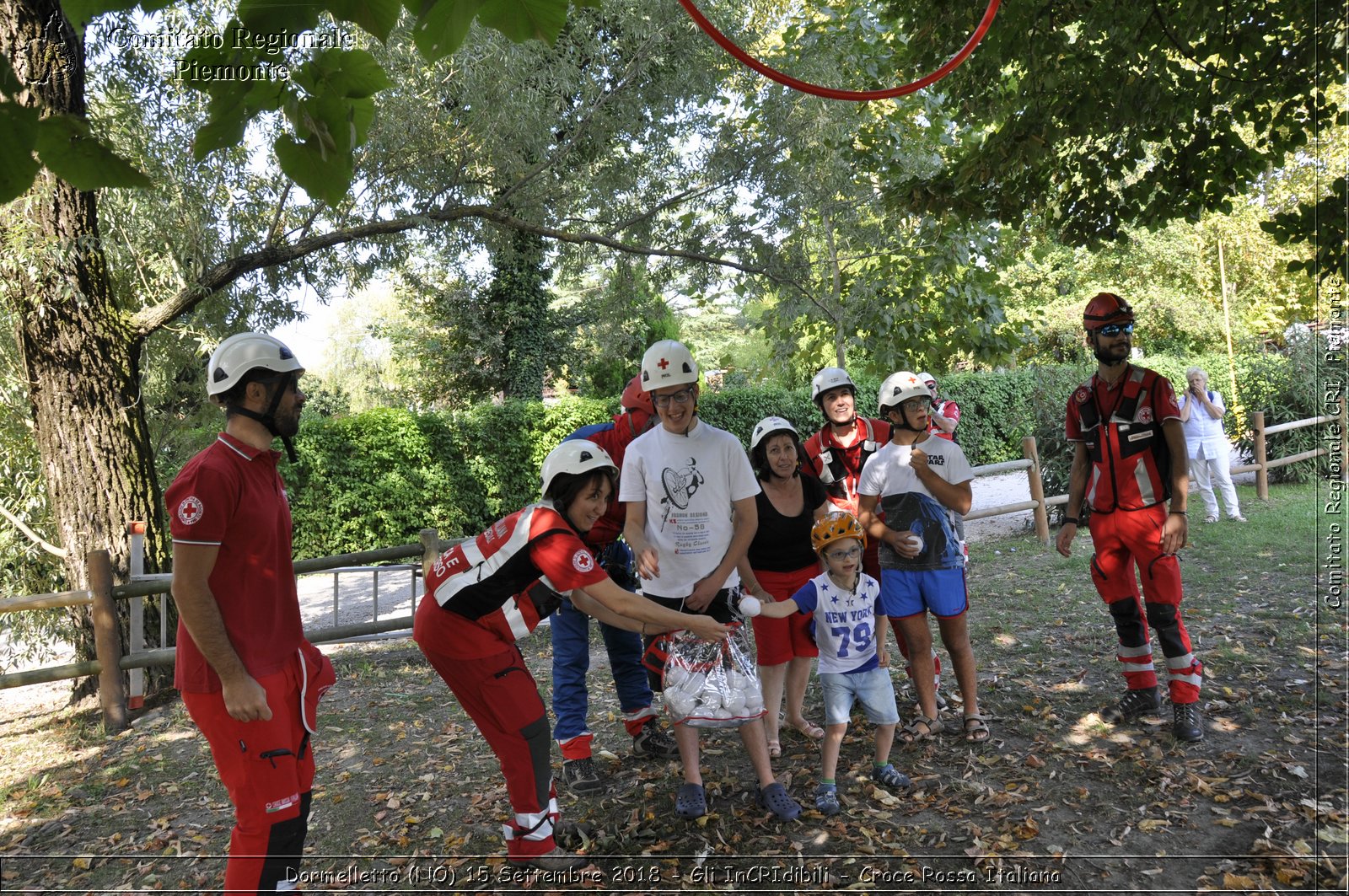 Dormelletto (NO) 15 Settembre 2018 - Gli InCRIdibili - Croce Rossa Italiana- Comitato Regionale del Piemonte