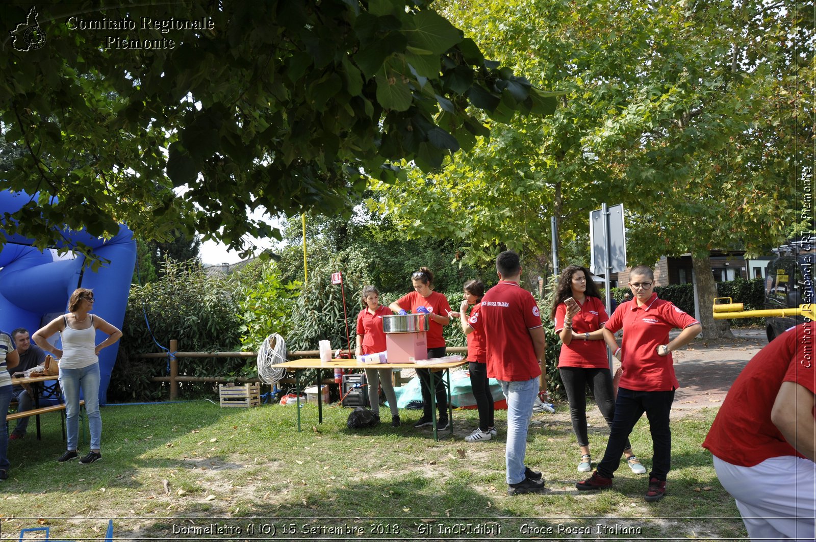 Dormelletto (NO) 15 Settembre 2018 - Gli InCRIdibili - Croce Rossa Italiana- Comitato Regionale del Piemonte