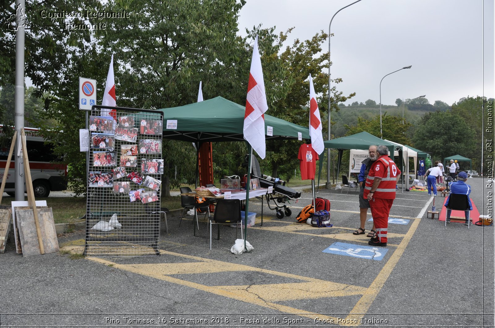 Pino Torinese 16 Settembre 2018 - Festa dello Sport - Croce Rossa Italiana- Comitato Regionale del Piemonte