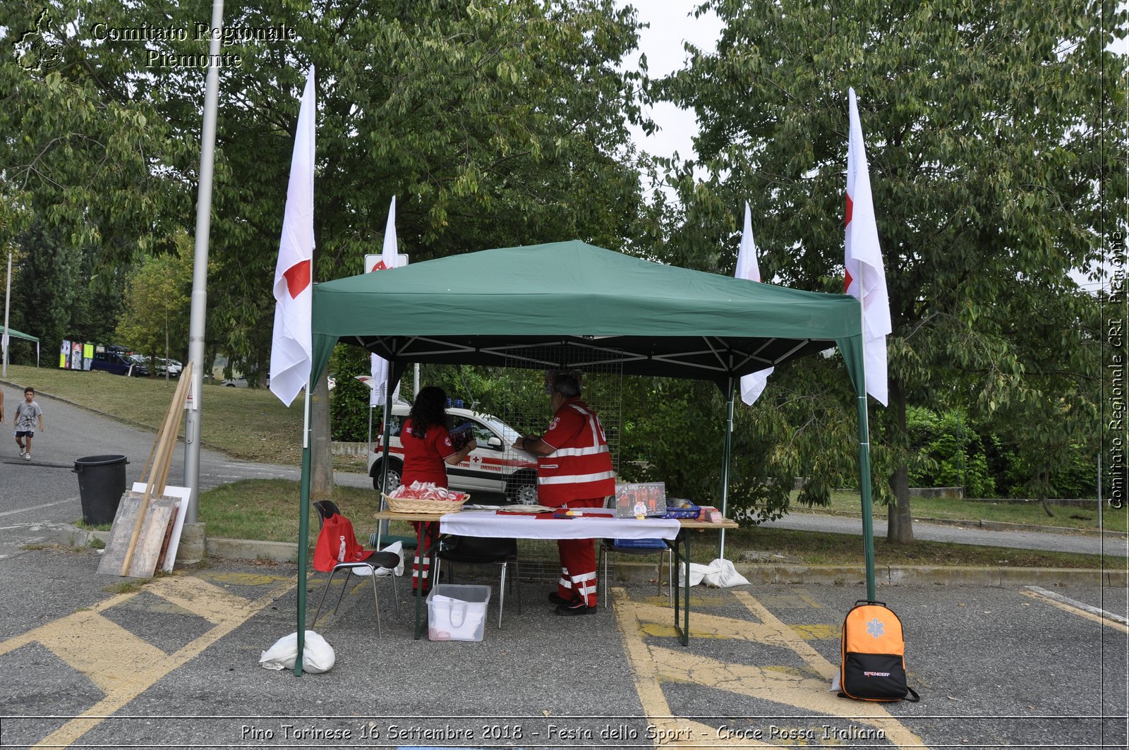 Pino Torinese 16 Settembre 2018 - Festa dello Sport - Croce Rossa Italiana- Comitato Regionale del Piemonte