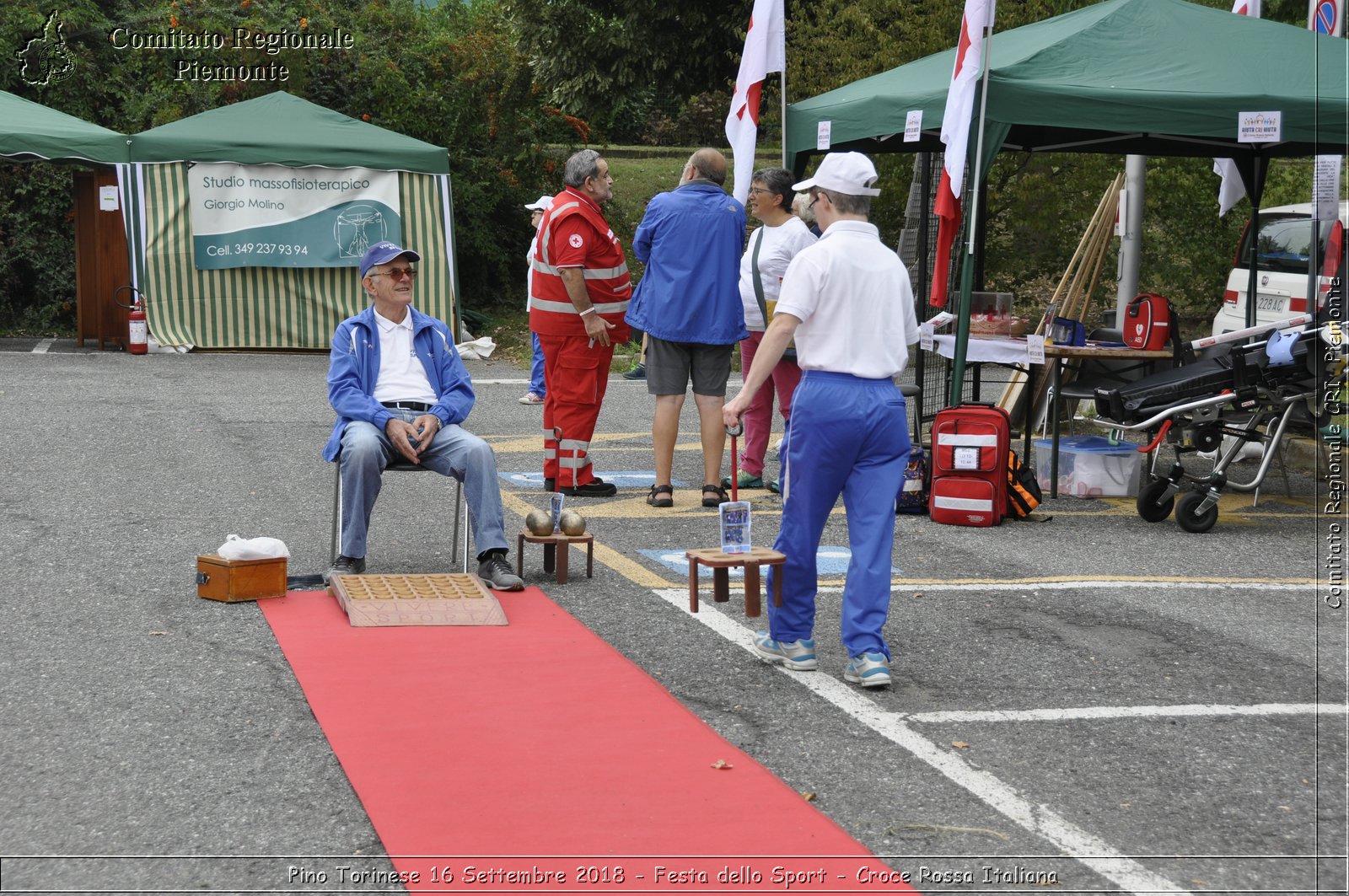 Pino Torinese 16 Settembre 2018 - Festa dello Sport - Croce Rossa Italiana- Comitato Regionale del Piemonte