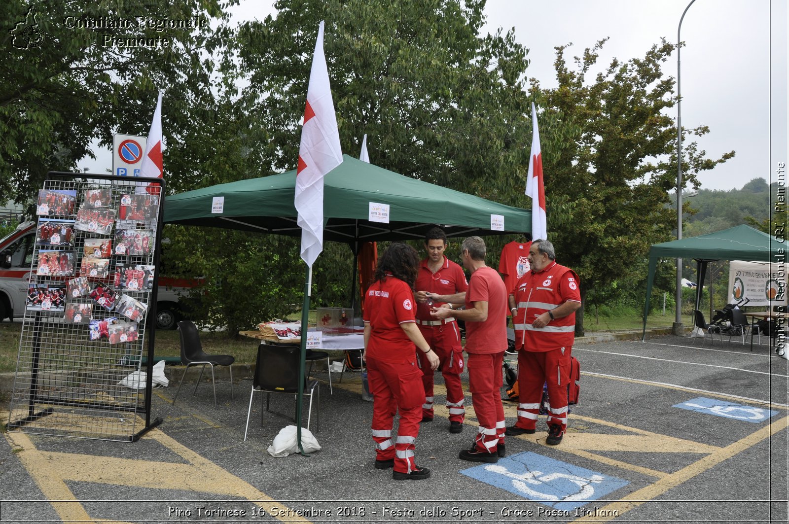 Pino Torinese 16 Settembre 2018 - Festa dello Sport - Croce Rossa Italiana- Comitato Regionale del Piemonte