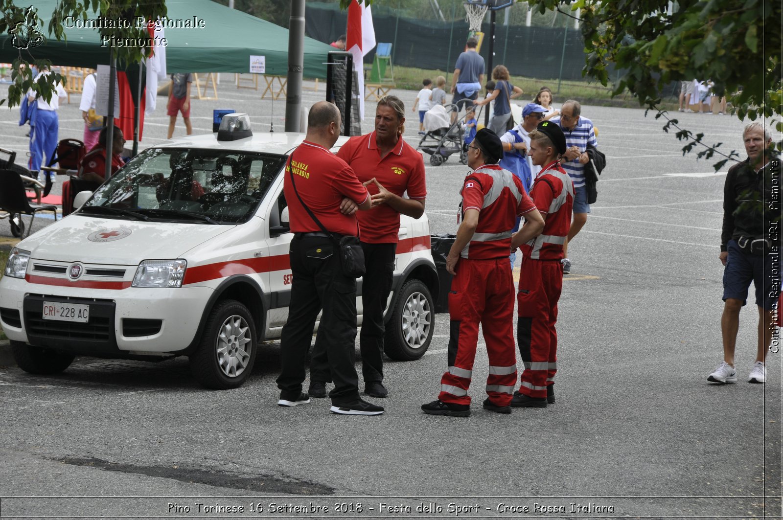 Pino Torinese 16 Settembre 2018 - Festa dello Sport - Croce Rossa Italiana- Comitato Regionale del Piemonte