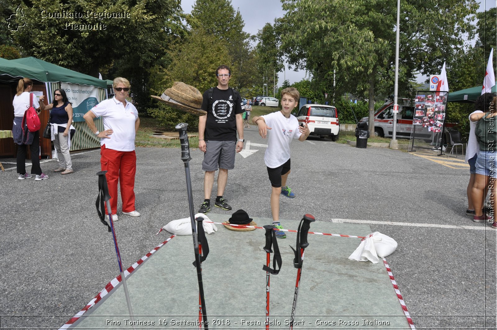 Pino Torinese 16 Settembre 2018 - Festa dello Sport - Croce Rossa Italiana- Comitato Regionale del Piemonte