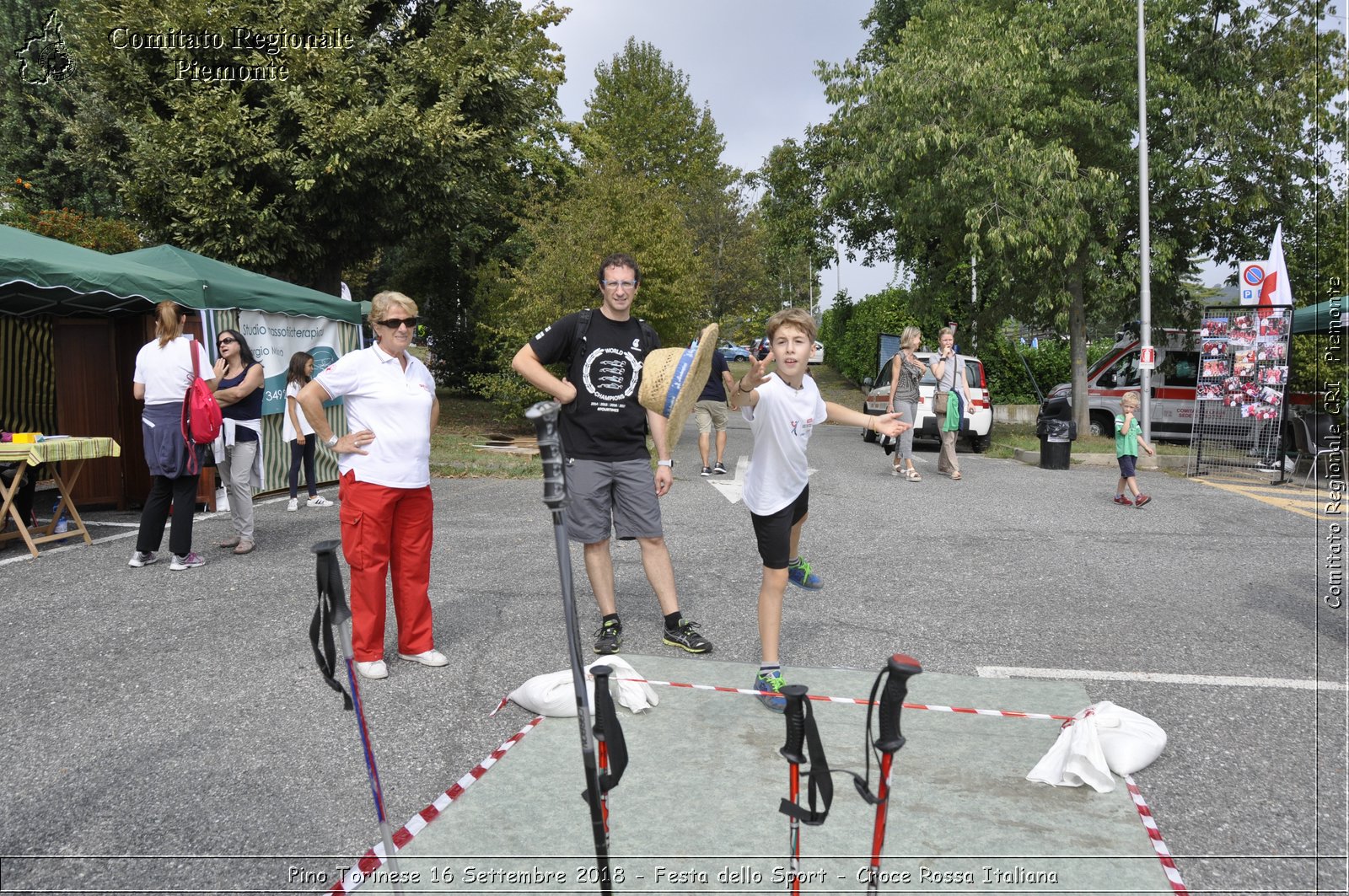 Pino Torinese 16 Settembre 2018 - Festa dello Sport - Croce Rossa Italiana- Comitato Regionale del Piemonte