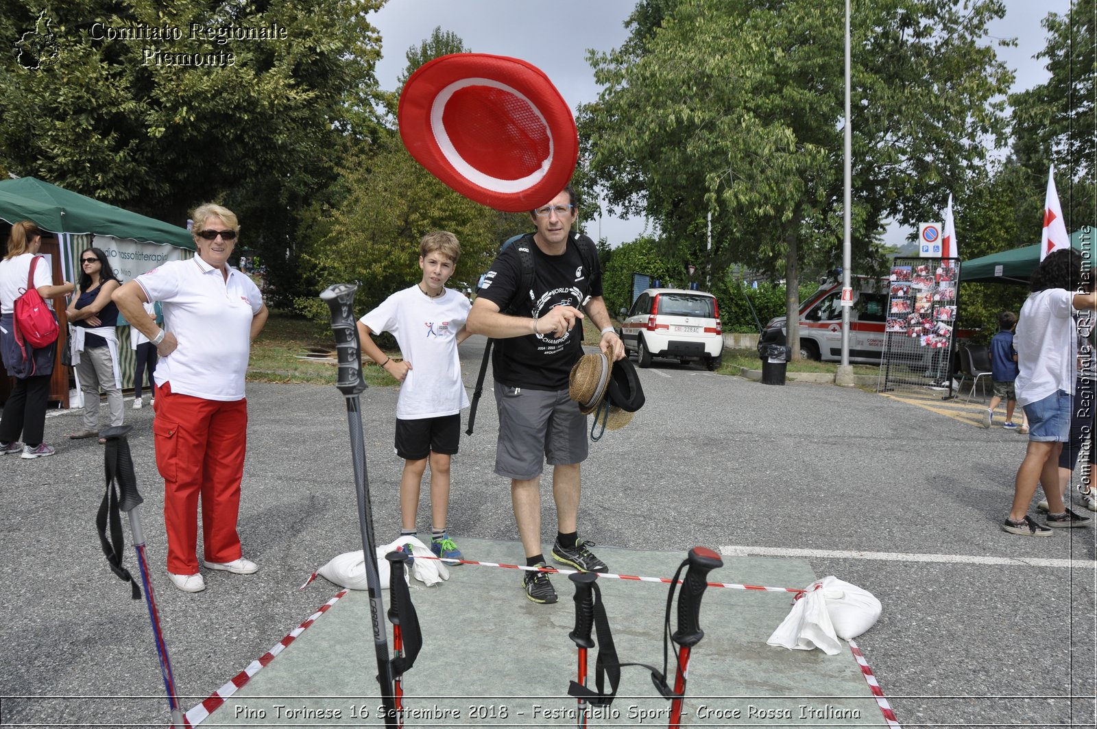 Pino Torinese 16 Settembre 2018 - Festa dello Sport - Croce Rossa Italiana- Comitato Regionale del Piemonte