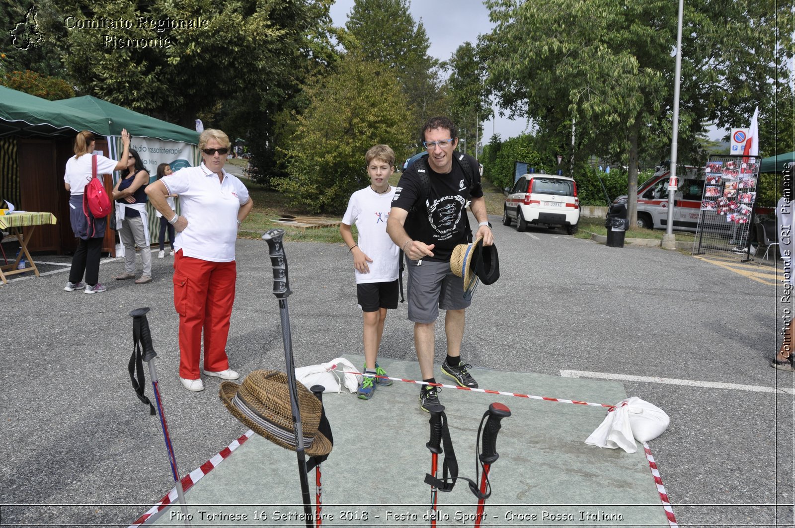 Pino Torinese 16 Settembre 2018 - Festa dello Sport - Croce Rossa Italiana- Comitato Regionale del Piemonte