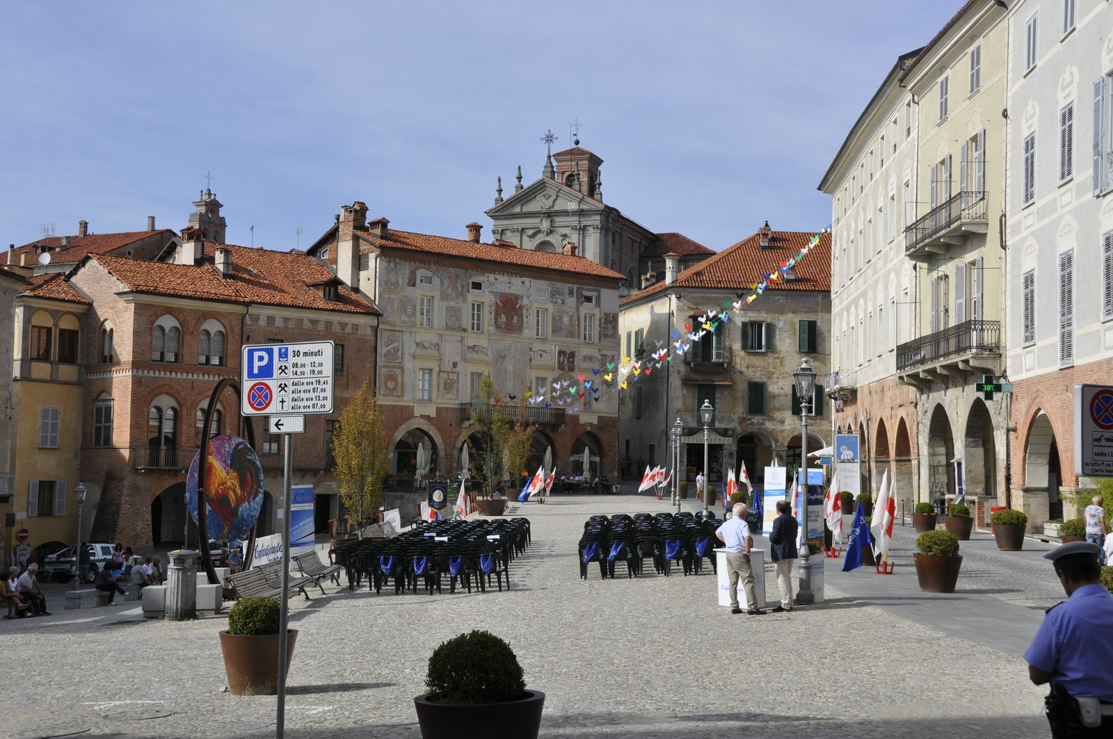 Torino 21 Settembre 2018 - 118 campo per il volo notturno del 118 - Croce Rossa Italiana- Comitato Regionale del Piemonte