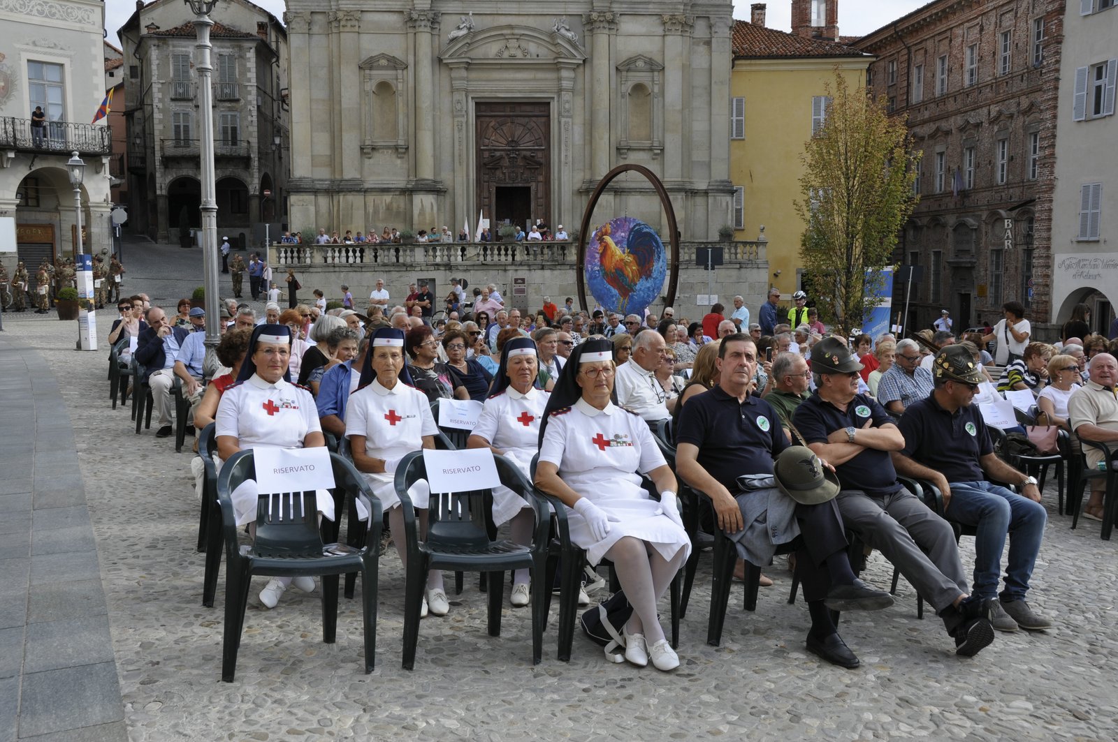 Torino 21 Settembre 2018 - 118 campo per il volo notturno del 118 - Croce Rossa Italiana- Comitato Regionale del Piemonte