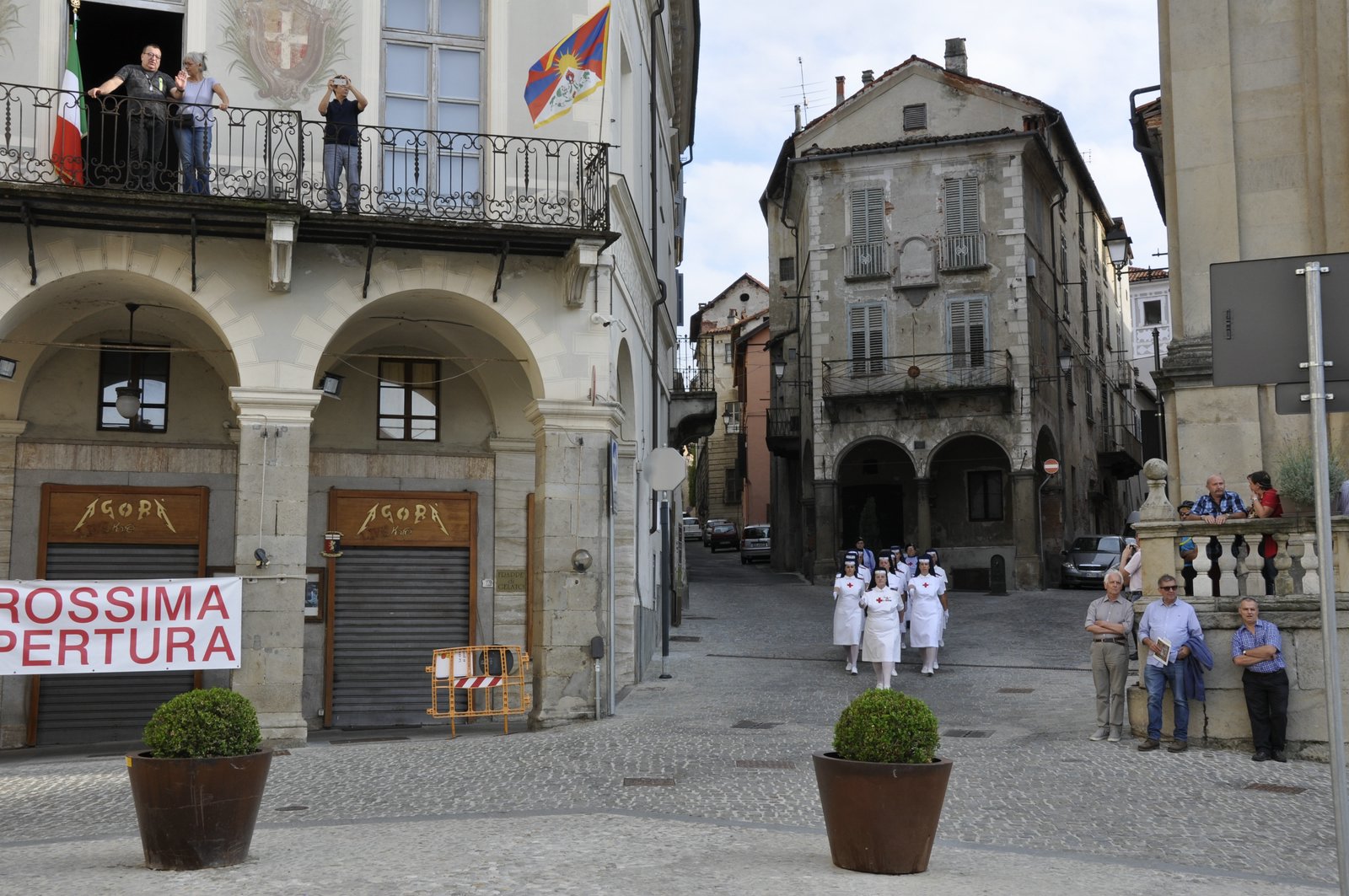 Torino 21 Settembre 2018 - 118 campo per il volo notturno del 118 - Croce Rossa Italiana- Comitato Regionale del Piemonte