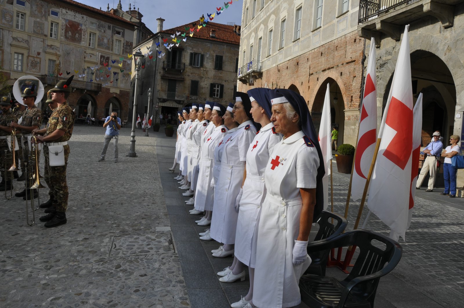 Torino 21 Settembre 2018 - 118 campo per il volo notturno del 118 - Croce Rossa Italiana- Comitato Regionale del Piemonte