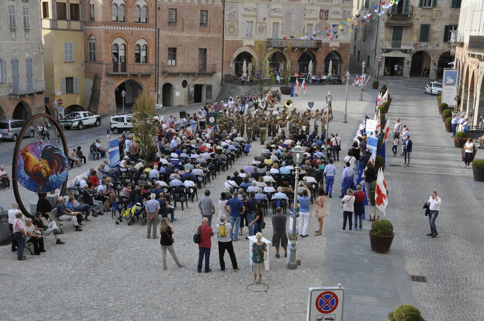 Torino 21 Settembre 2018 - 118 campo per il volo notturno del 118 - Croce Rossa Italiana- Comitato Regionale del Piemonte