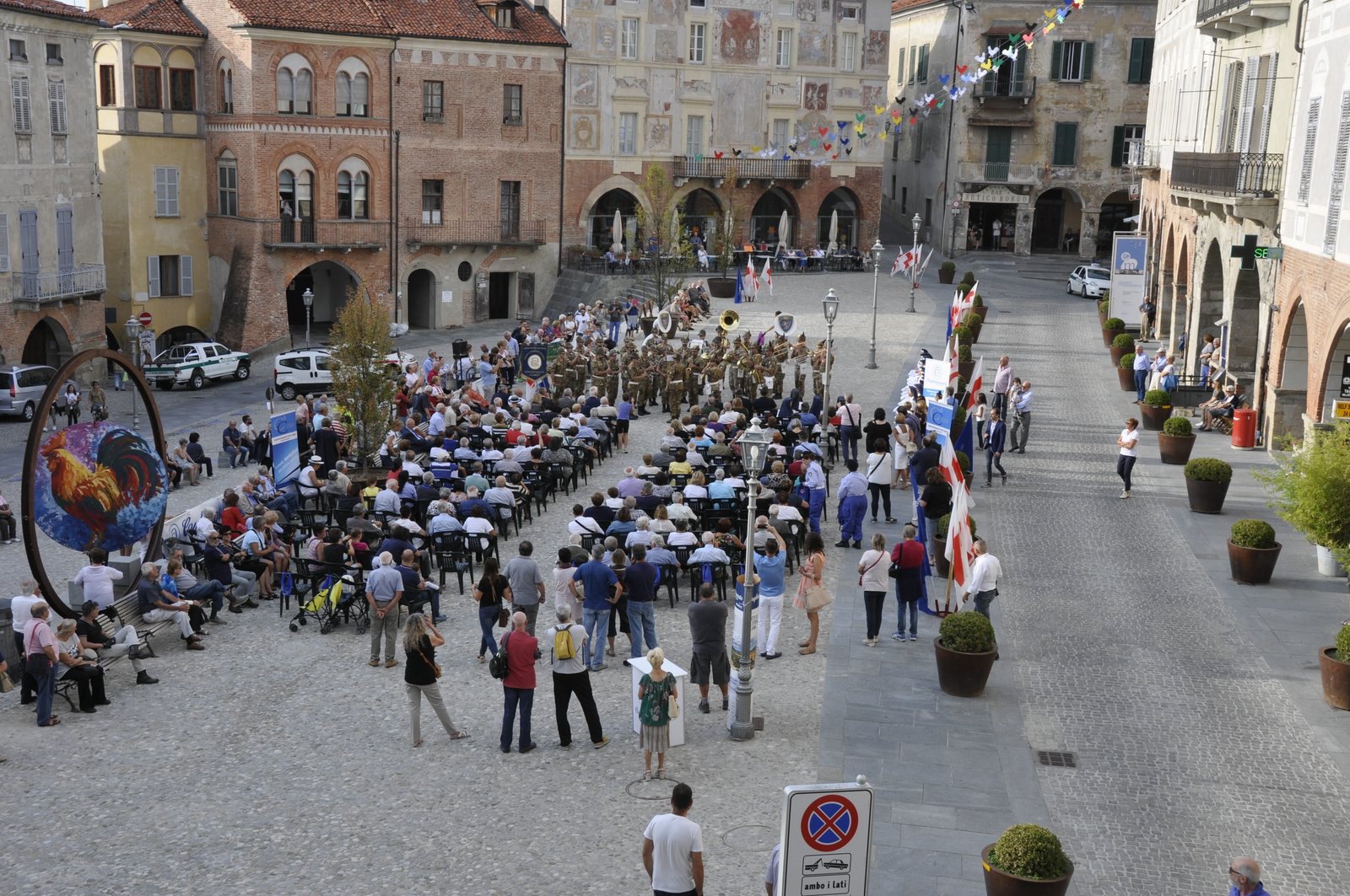 Torino 21 Settembre 2018 - 118 campo per il volo notturno del 118 - Croce Rossa Italiana- Comitato Regionale del Piemonte