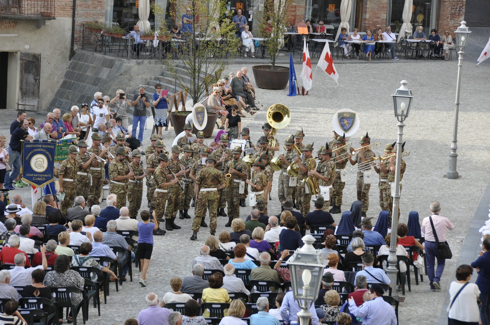 Torino 21 Settembre 2018 - 118 campo per il volo notturno del 118 - Croce Rossa Italiana- Comitato Regionale del Piemonte