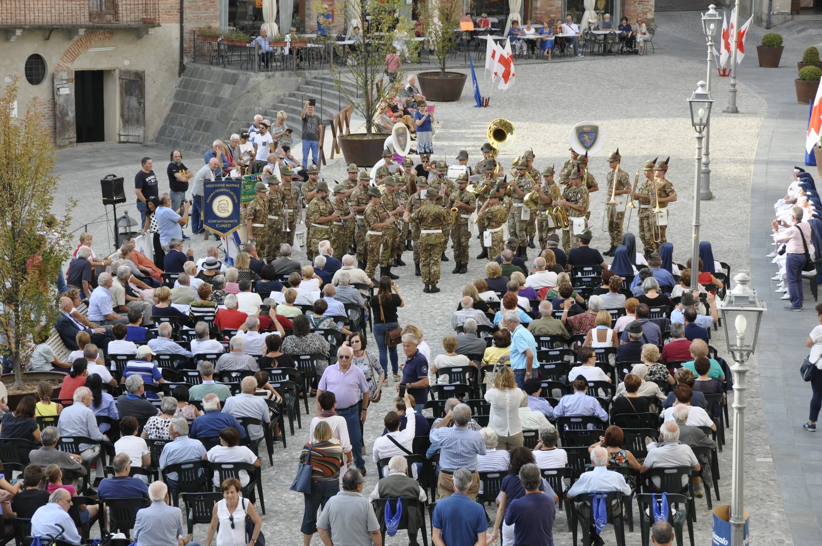 Torino 21 Settembre 2018 - 118 campo per il volo notturno del 118 - Croce Rossa Italiana- Comitato Regionale del Piemonte