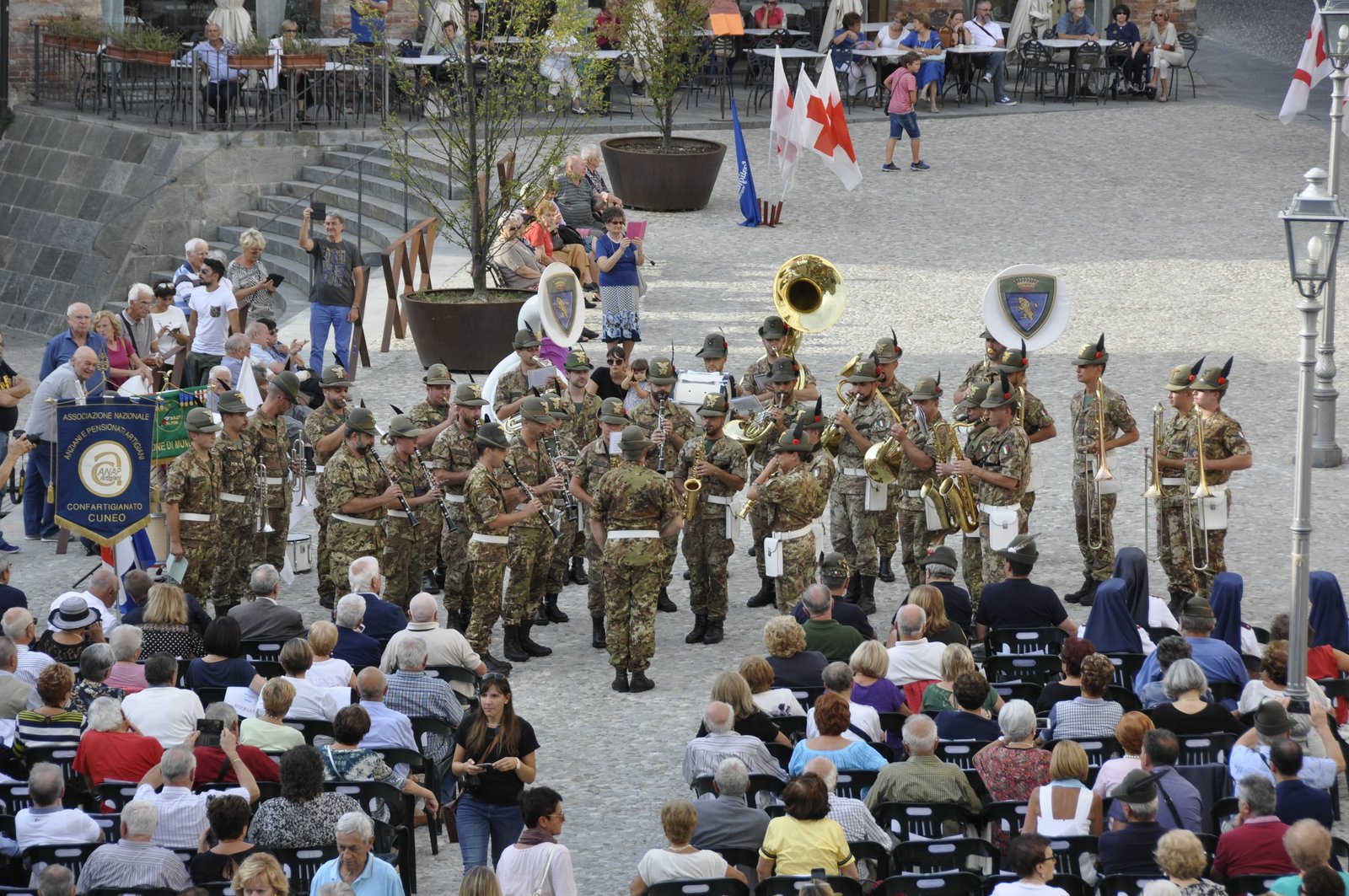 Torino 21 Settembre 2018 - 118 campo per il volo notturno del 118 - Croce Rossa Italiana- Comitato Regionale del Piemonte