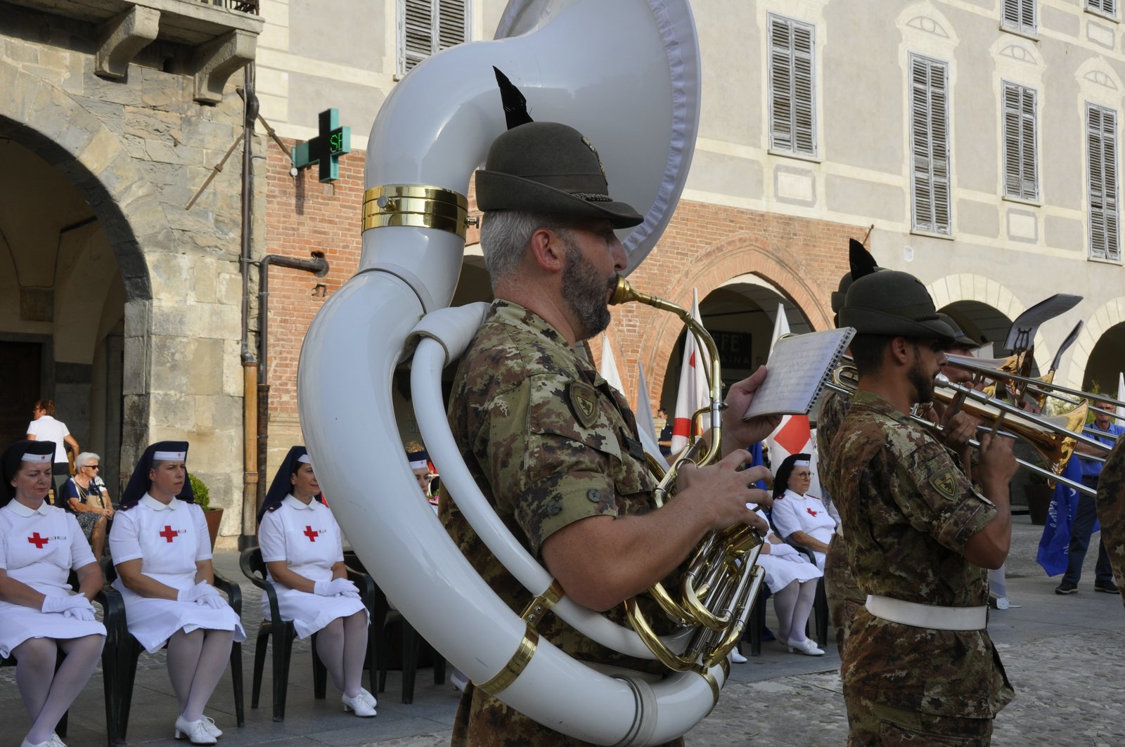 Torino 21 Settembre 2018 - 118 campo per il volo notturno del 118 - Croce Rossa Italiana- Comitato Regionale del Piemonte