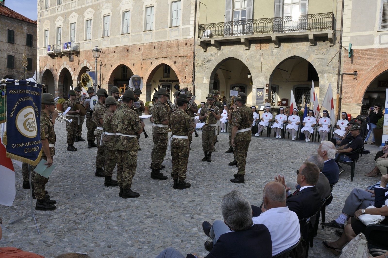 Torino 21 Settembre 2018 - 118 campo per il volo notturno del 118 - Croce Rossa Italiana- Comitato Regionale del Piemonte