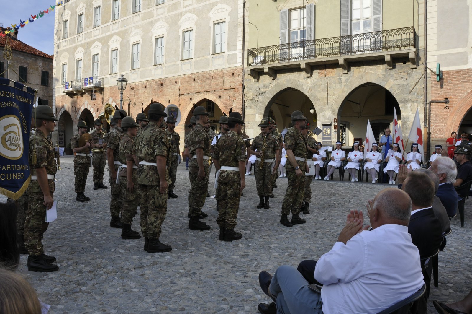 Torino 21 Settembre 2018 - 118 campo per il volo notturno del 118 - Croce Rossa Italiana- Comitato Regionale del Piemonte