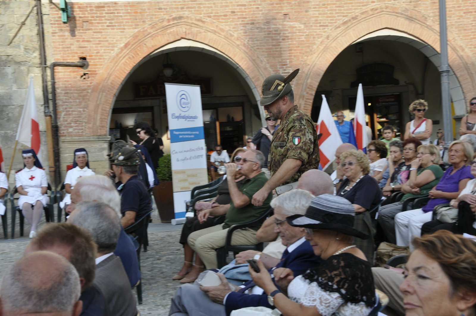 Torino 21 Settembre 2018 - 118 campo per il volo notturno del 118 - Croce Rossa Italiana- Comitato Regionale del Piemonte