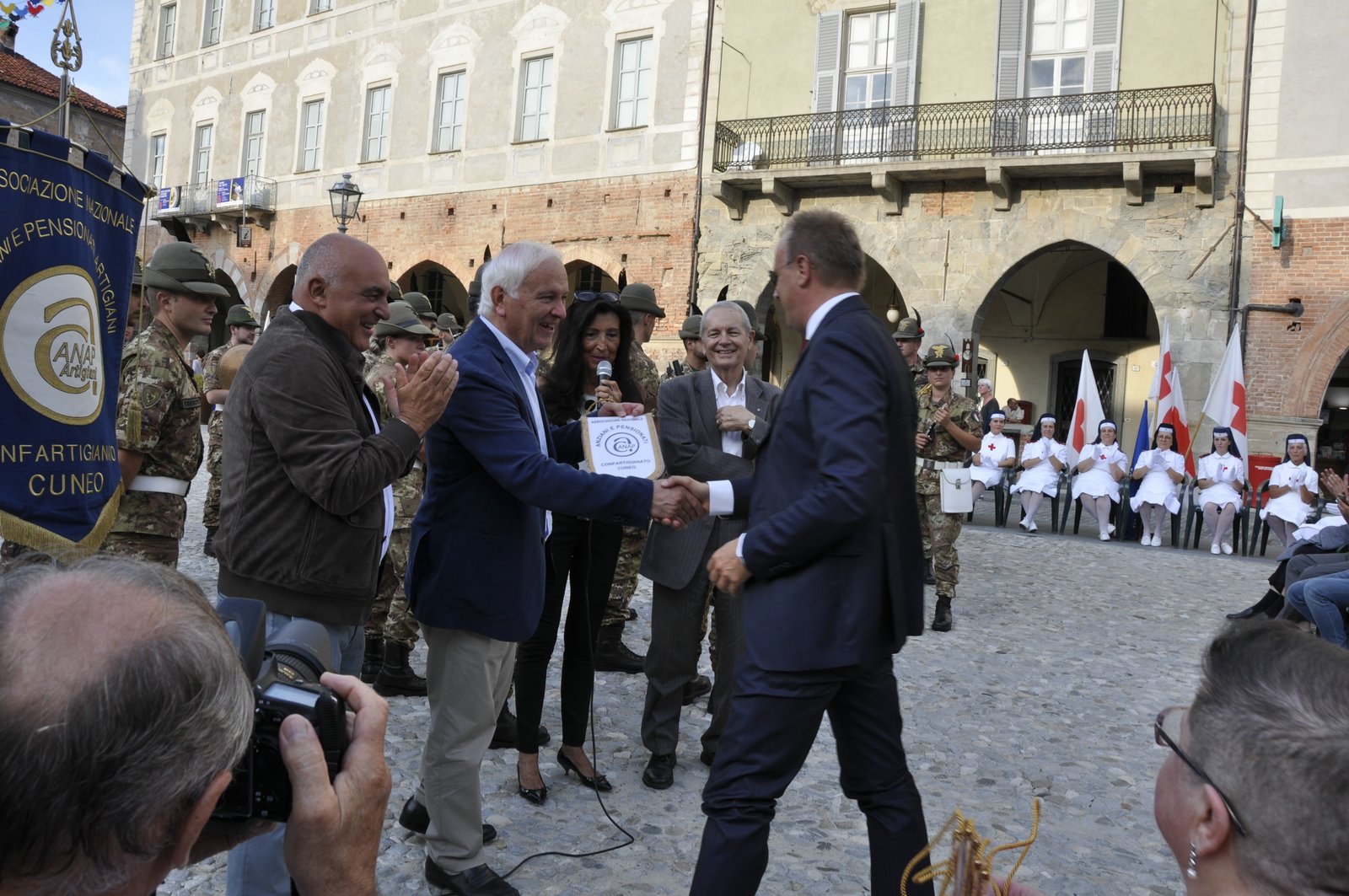 Torino 21 Settembre 2018 - 118 campo per il volo notturno del 118 - Croce Rossa Italiana- Comitato Regionale del Piemonte