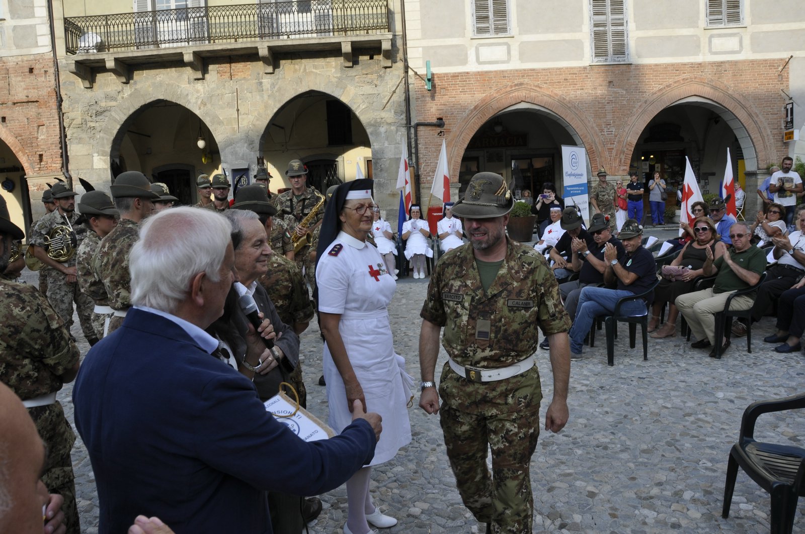 Torino 21 Settembre 2018 - 118 campo per il volo notturno del 118 - Croce Rossa Italiana- Comitato Regionale del Piemonte