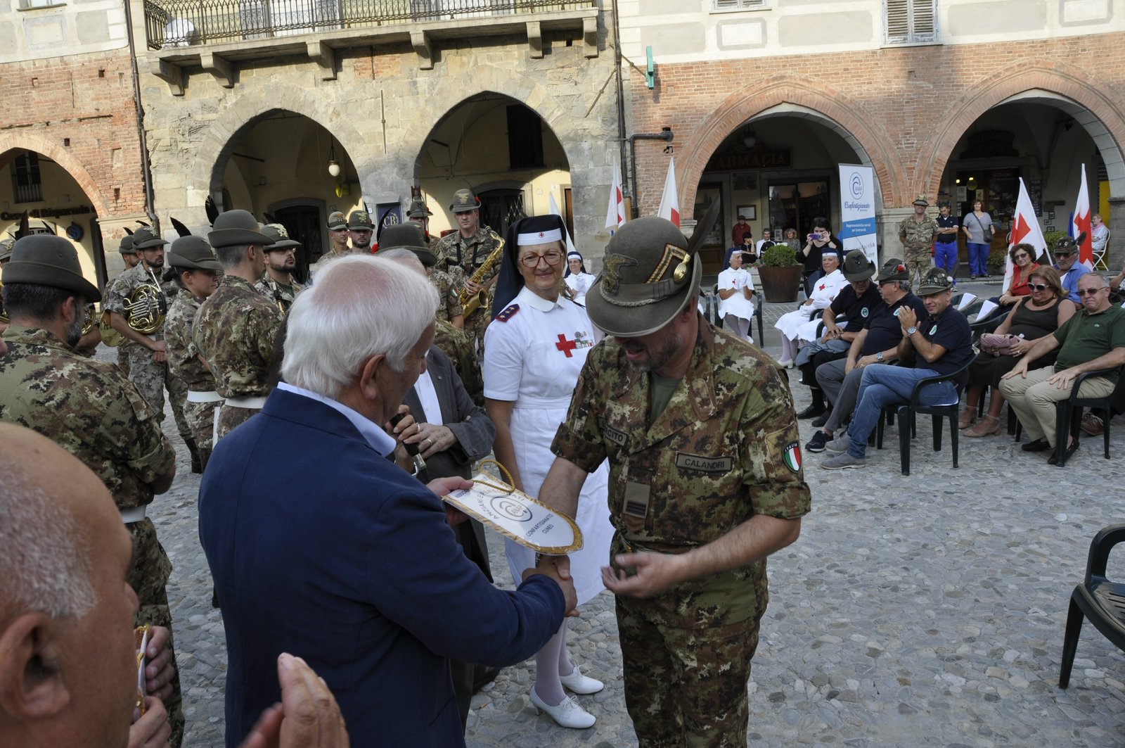 Torino 21 Settembre 2018 - 118 campo per il volo notturno del 118 - Croce Rossa Italiana- Comitato Regionale del Piemonte