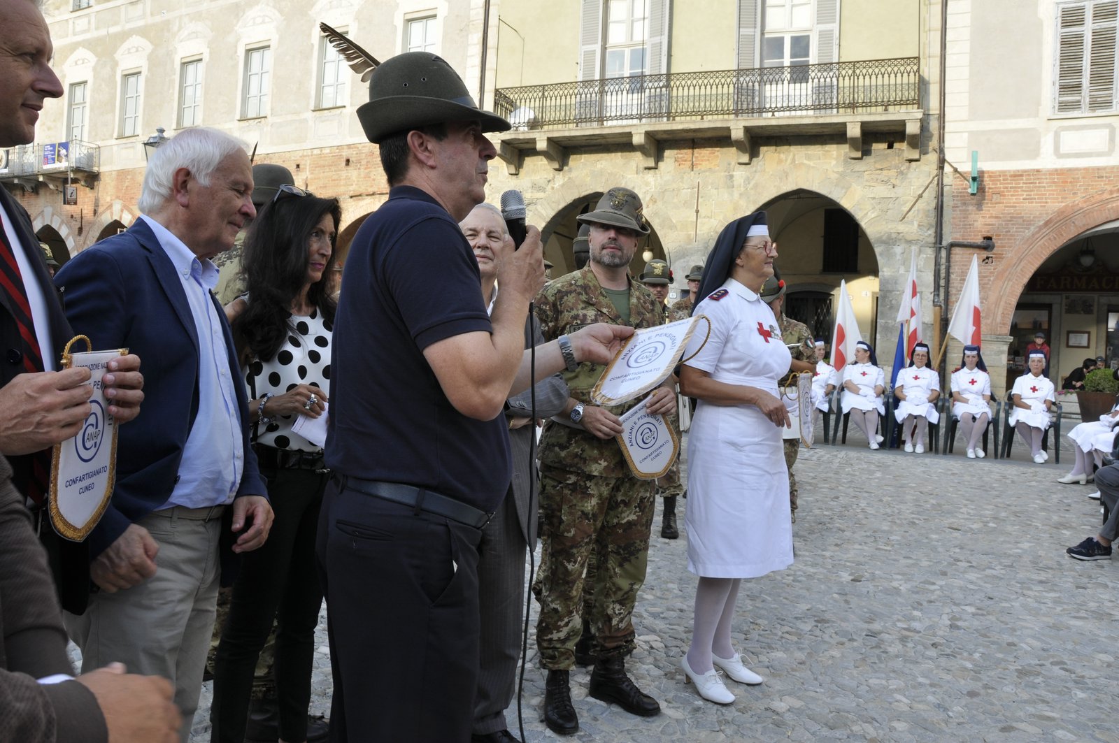 Torino 21 Settembre 2018 - 118 campo per il volo notturno del 118 - Croce Rossa Italiana- Comitato Regionale del Piemonte