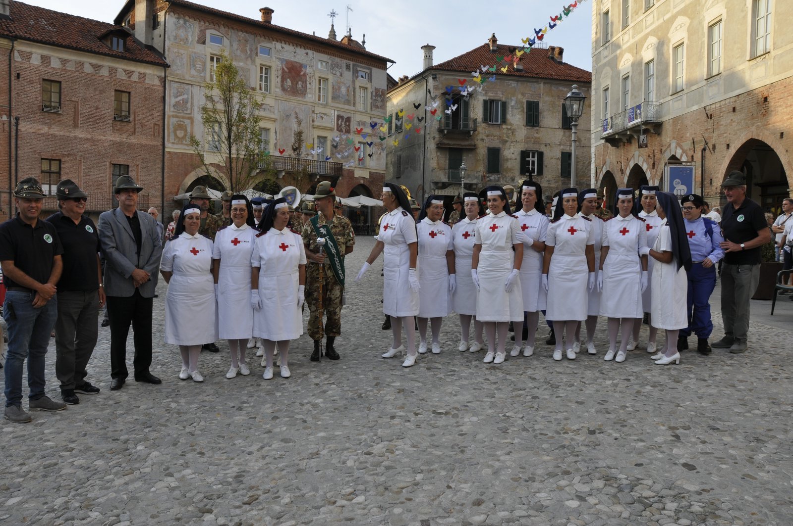 Torino 21 Settembre 2018 - 118 campo per il volo notturno del 118 - Croce Rossa Italiana- Comitato Regionale del Piemonte